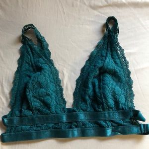 Green free people Bralette